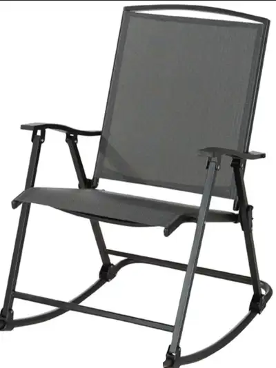 New Metal Folding Rocking Chair Chaisse Percant Pliable Metale, View more