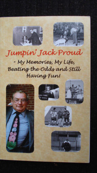 Jumpin Jack Proud autobiography - paperback book