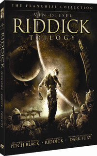 Chronicles of Riddick-Trilogy-2 dvd set-Excellent -Vin Diesel
