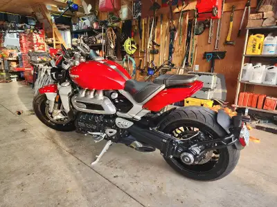 Absolute Mint Condition Rocket 3 R—the sportier, more aggressive version of the world's most powerfu...