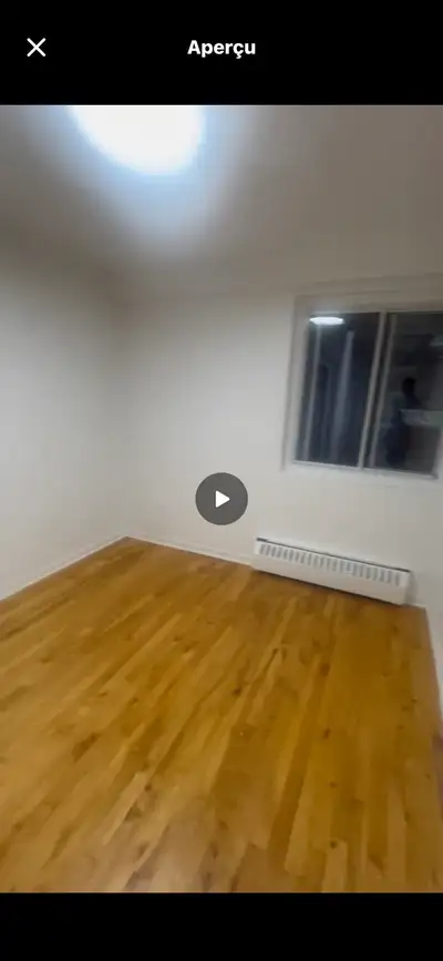 Bonjour, J’ai une Chambre non meublé disponible dans un appartement 4 1/2 uniquement femme à 670$ pa...