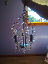 IKEA Crystal Chandelier