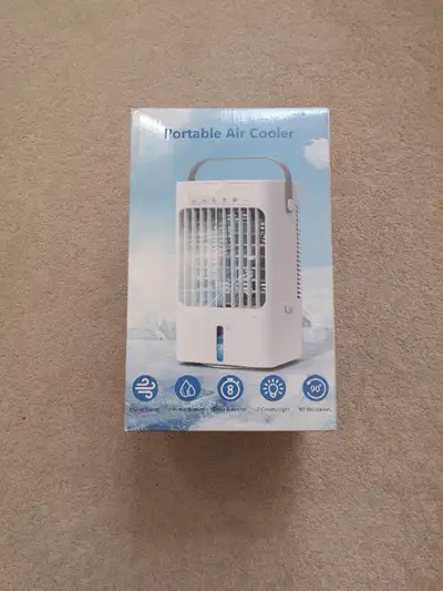Bapole Portable Air Cooler Excellent Condition. Looks Brand New. 3 Wind Speed, 2 Humidification, Tim...