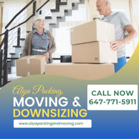  Senior Downsizing and Moving - 647-771-5911 