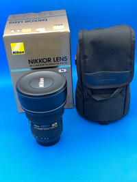 AF-S Nikkor 14-24mm F/2.8G ED Lens (Top mint)