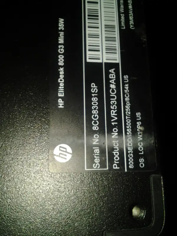 HP EliteDesk 800 G3 i5 6gen 8Gddr4 256GB SSD 3vid HAUTE VITESSE in Desktop Computers in City of Montréal - Image 10