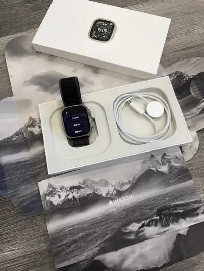 Natural Titanium Apple Watch Ultra 3 49mm - warranty Jul 2027, View more