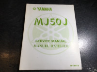 1982 Yamaha MJ50J Towny Service Manual MJ50 Moped