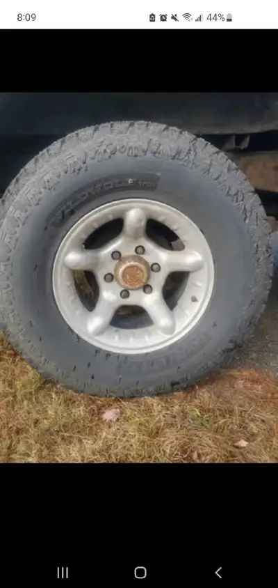 Winter is coming!! I have a set of 31x10.50R15 tires just like new on 15inch offset rims I had them...