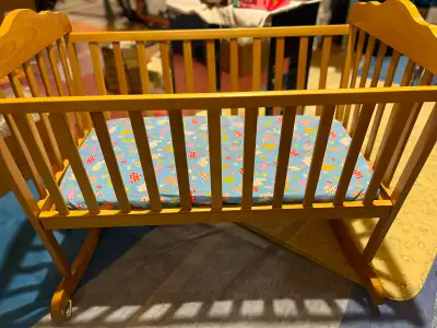 Baby rocking crib, View more