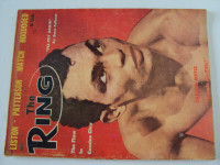 THE RING JULY 1963 - CARLOS ORTIZ ON COVER
