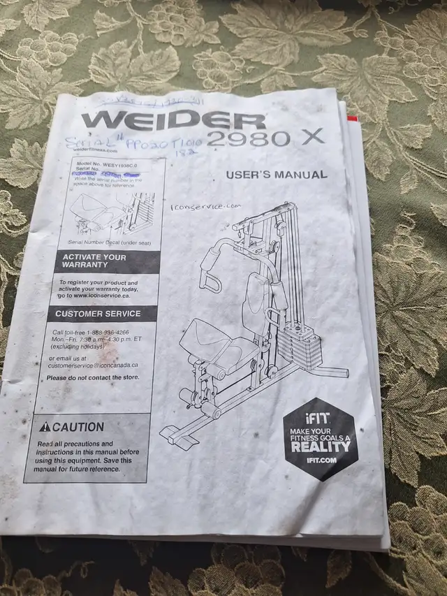 WEIDER 2980X workout station in Exercise Equipment in New Glasgow - Image 4