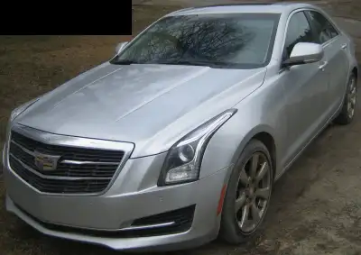 2015 Cadillac ATS NOTE: it needs front tires, a new battery and right rear wheel balance 4 cyl, turb...
