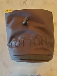 Cotton brand lens bucket/dry bag.