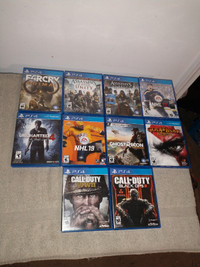 Play station 4 games 
