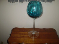 WINE GLASS 15" TALL ( Made In Italy )