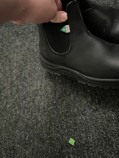  Blundstone Black Leather Chelsea Boots, View more