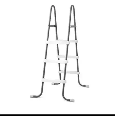 Intex Steel Frame Pool Ladder for 42” Wall Height Pools #jo-k-3 ️WELCOME TO BIGMOE DISCOUNT STORE️ (...