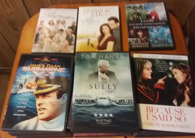 DVDs. $2 each.
