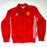 Manchester United Adidas Track Jacket. Size L