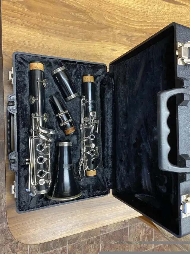 SELMER CLARINET with case.Excellent condition. in Woodwind in Saskatoon - Image 5