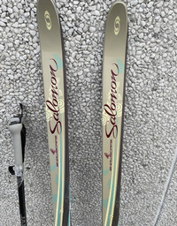 Cross country skis ski set, waxless Xc 163cm set sns pilot bindi