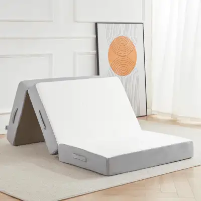 New Lazyzizi Folding Mattress, 6 Inch Memory Foam Tri-fold, View more