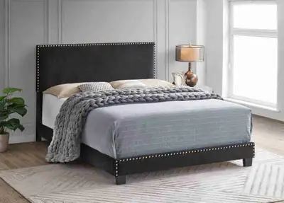 King size bed with mattres, View more