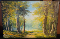 Frank Rees Landscape Painting