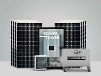 Experience Worry Free Off Grid Living-Solar&Lithium Battery kit