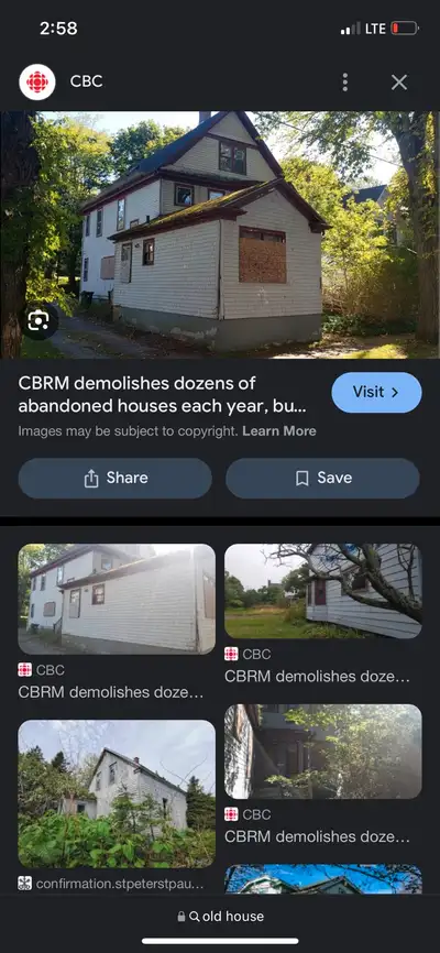 Wanted to buy an old fixer upper house with land and a garage if possible must have a decent amount...