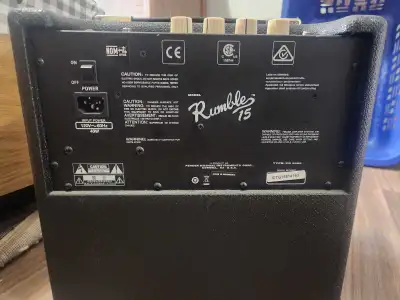 Fender Rumble 15 Bass Amp, View more