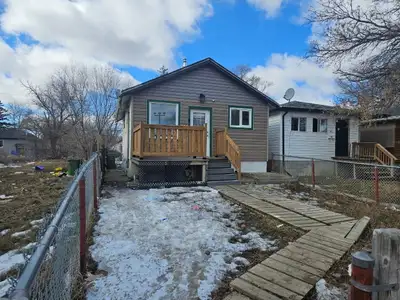 Welcome to your New Home! Renting a clean 2-bedroom bungalow with semi finished basement for sale. F...