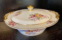 Limoges Covered Vegetable Bowl