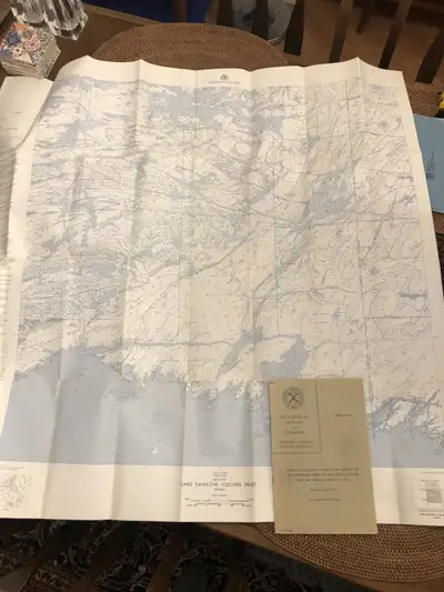 MCM Geological Survey Of Canada 1969 The Proterozoic Rocks of Lake Panache Collins Inlet Ontario Map...