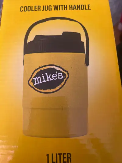 Keep your beverages cool with this brand new Mike's Cooler Jug, perfect for picnics, sports events,...