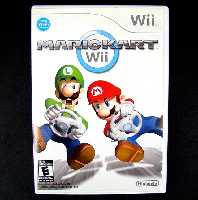 Nintendo Wii Console with Mario Kart & Wii Sports Games Tested! in Nintendo Wii in Renfrew - Image 3