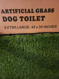 New! Xl Artificial Grass Dog Mat 45×35