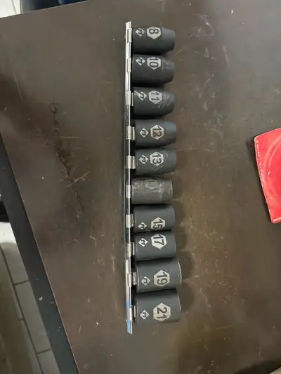 Mastercraft Impact Socket Set (8-21mm), View more