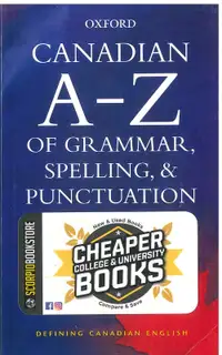Canadian A - Z of Grammar, Spelling, & Punctuation 9780195424379