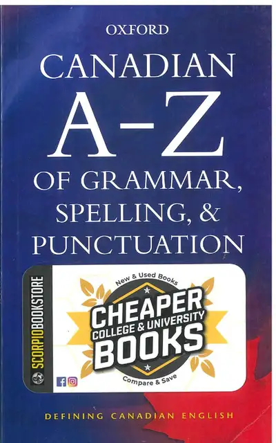Canadian A - Z of Grammar, Spelling, & Punctuation 9780195424379, View more