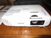 Epson Projector & Two Screens. NEW PRICE!