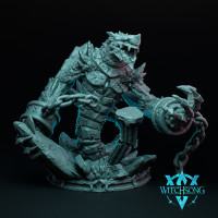 Greater Temple Guardian BBEG for dnd by witchsong minis