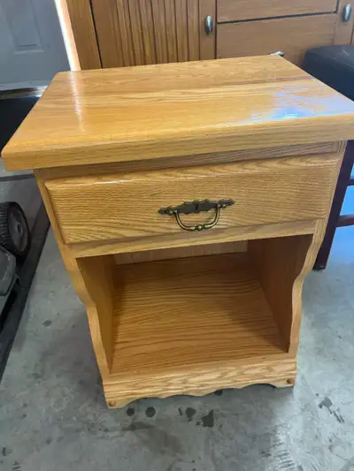 Oak night table , View more