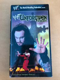 Wrestling VHS Video - Unforgiven in your house