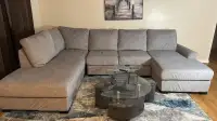 Sofa+table+wallframe+carpet-Like New -
