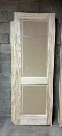 Interior solid wood door