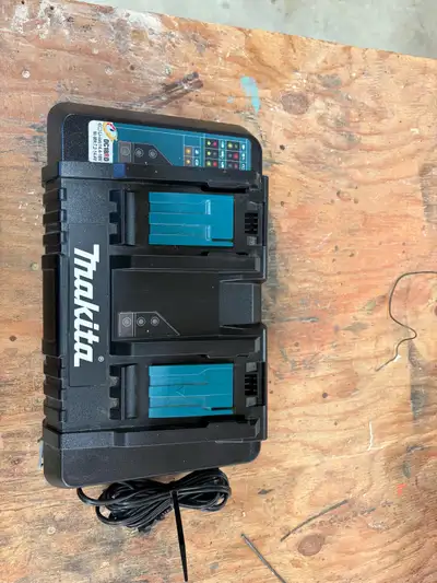 double Makita charger, View more