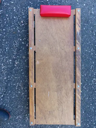 Vintage Wooden Mechanic's Creeper, View more