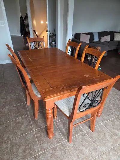 Dining Room Table & 6 Chairs, View more